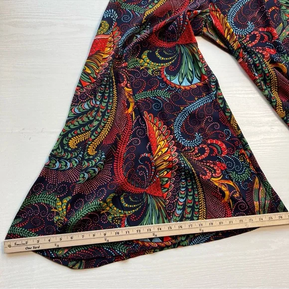 Anthropologie Ett:twa Takutea Wide Leg Pants Womens 8 High Waist Ankle Length - Picture 6 of 16